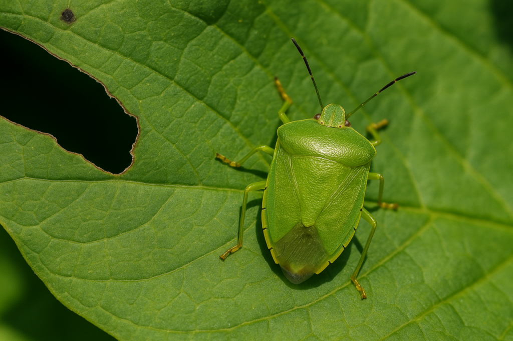 Cimici verdi: come riconoscerle e difendere l'orto da questi insetti infestanti