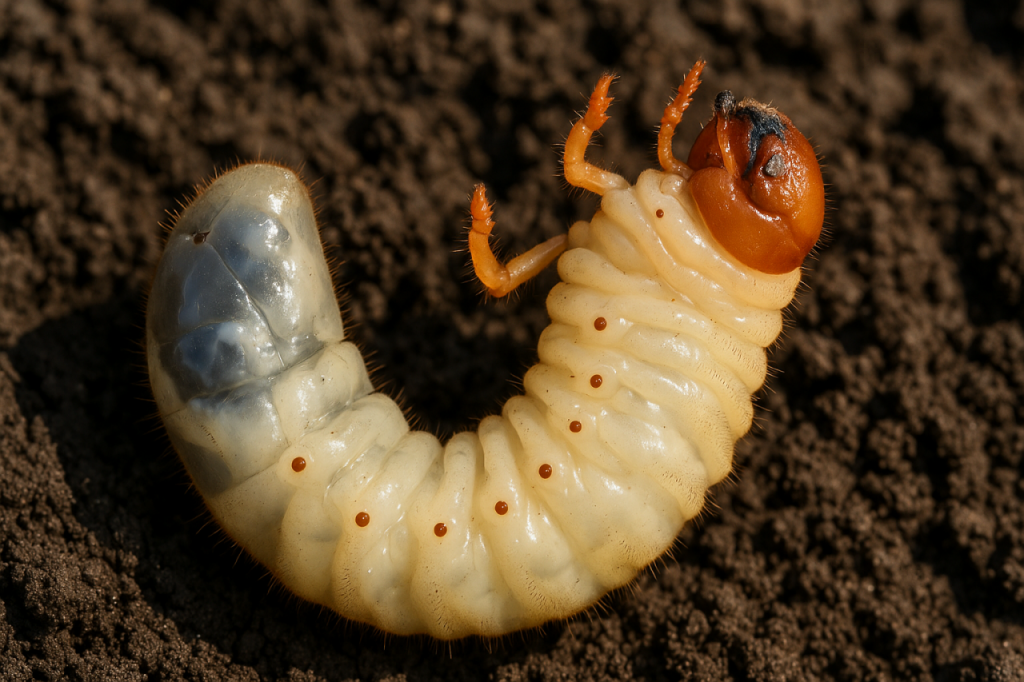 Larve di maggiolino: come riconoscerle e difendere l'orto da questi nemici invisibili