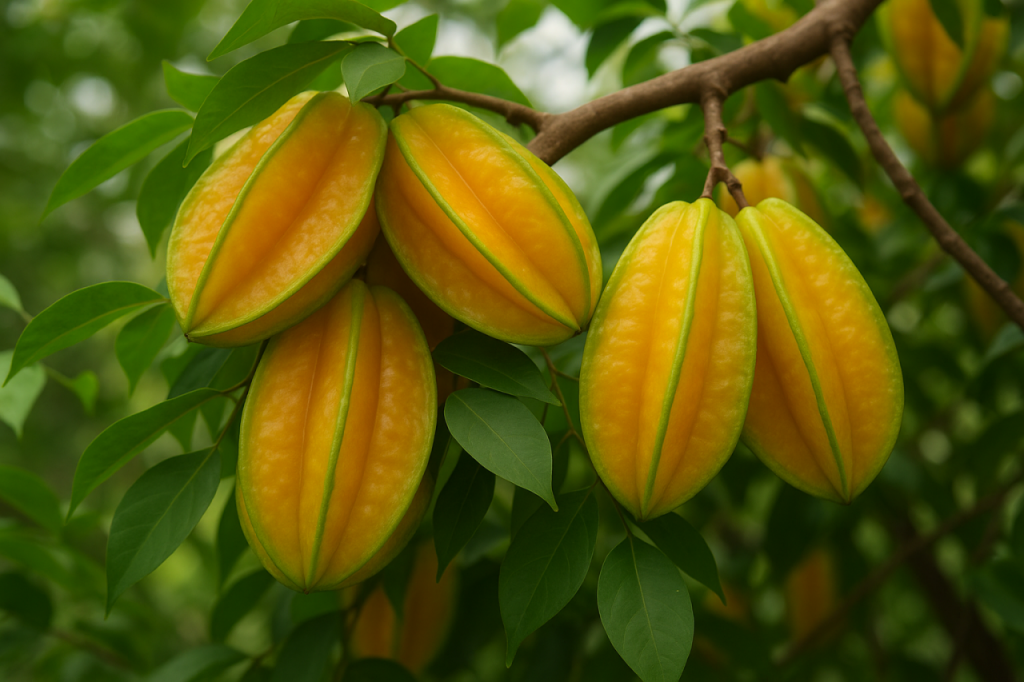 Carambola: Il Frutto a Stella che Sorprende per Bellezza, Gusto e Proprietà