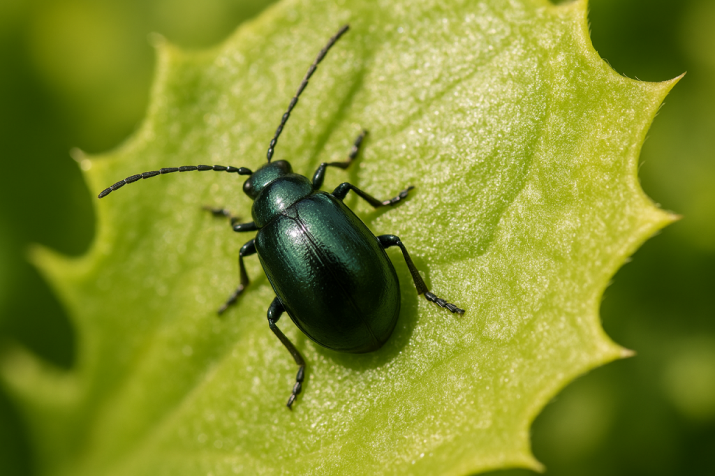 Insetti e parassiti dell'orto: focus sull'Altica, il piccolo coleottero che danneggia le brassicacee